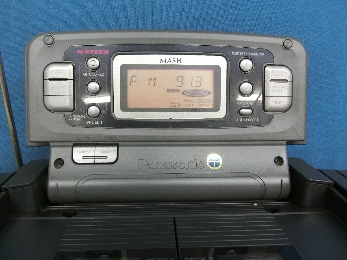☆31―007☆CDラジカセ Panasonic RX-DT07 CD再生可ですが