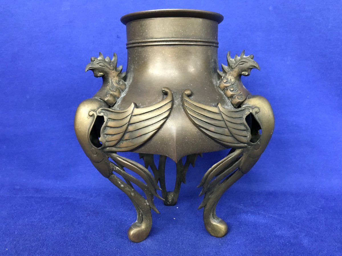 ☆34―048☆花器 薄端 花瓶 フラワーベース 金属工芸品 素材 ☆34―048☆花器 薄端 花瓶 フラワーベース 金属工芸品 素材