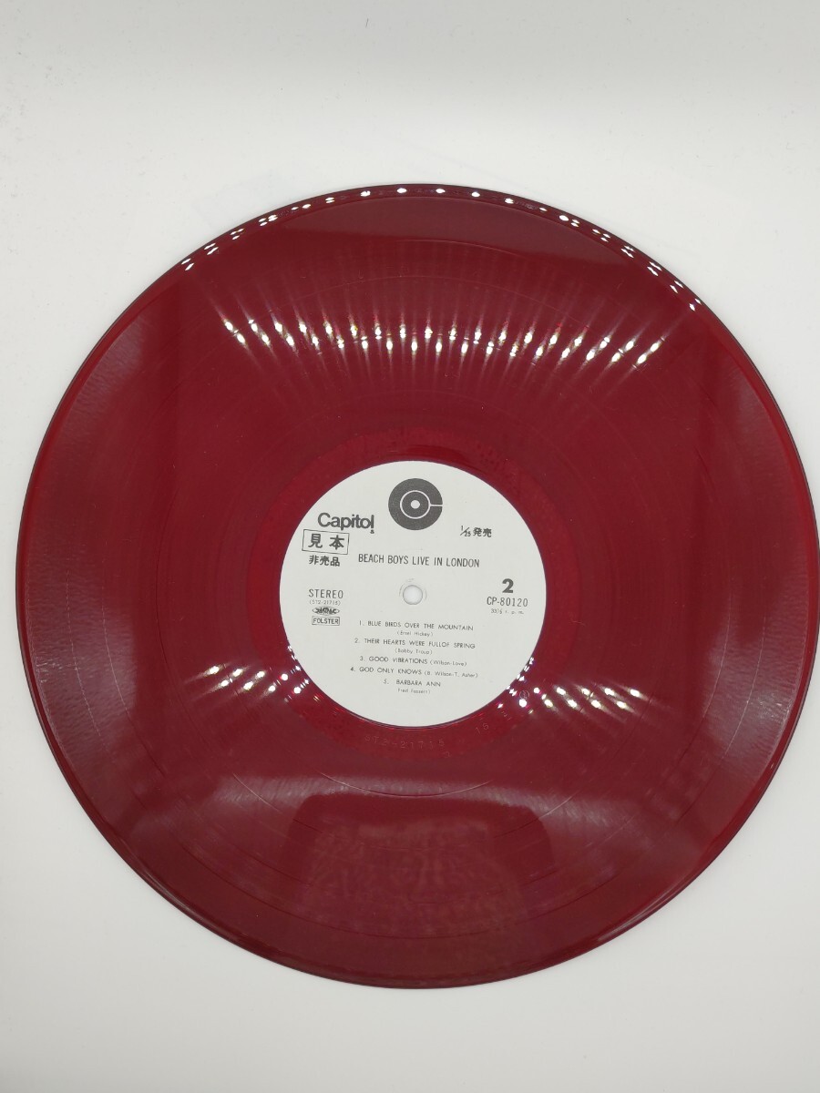 新品同様 LP　ザ?ビーチ?ボーイズ　THE BEACH BOYS　インストゥルメンタル?ヒッツ