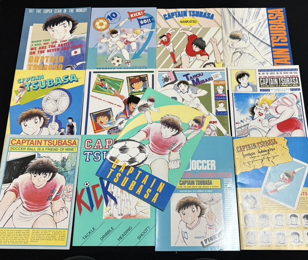 新品未使用 1980年代 キャプテン翼 ノート13冊セット 高橋陽一