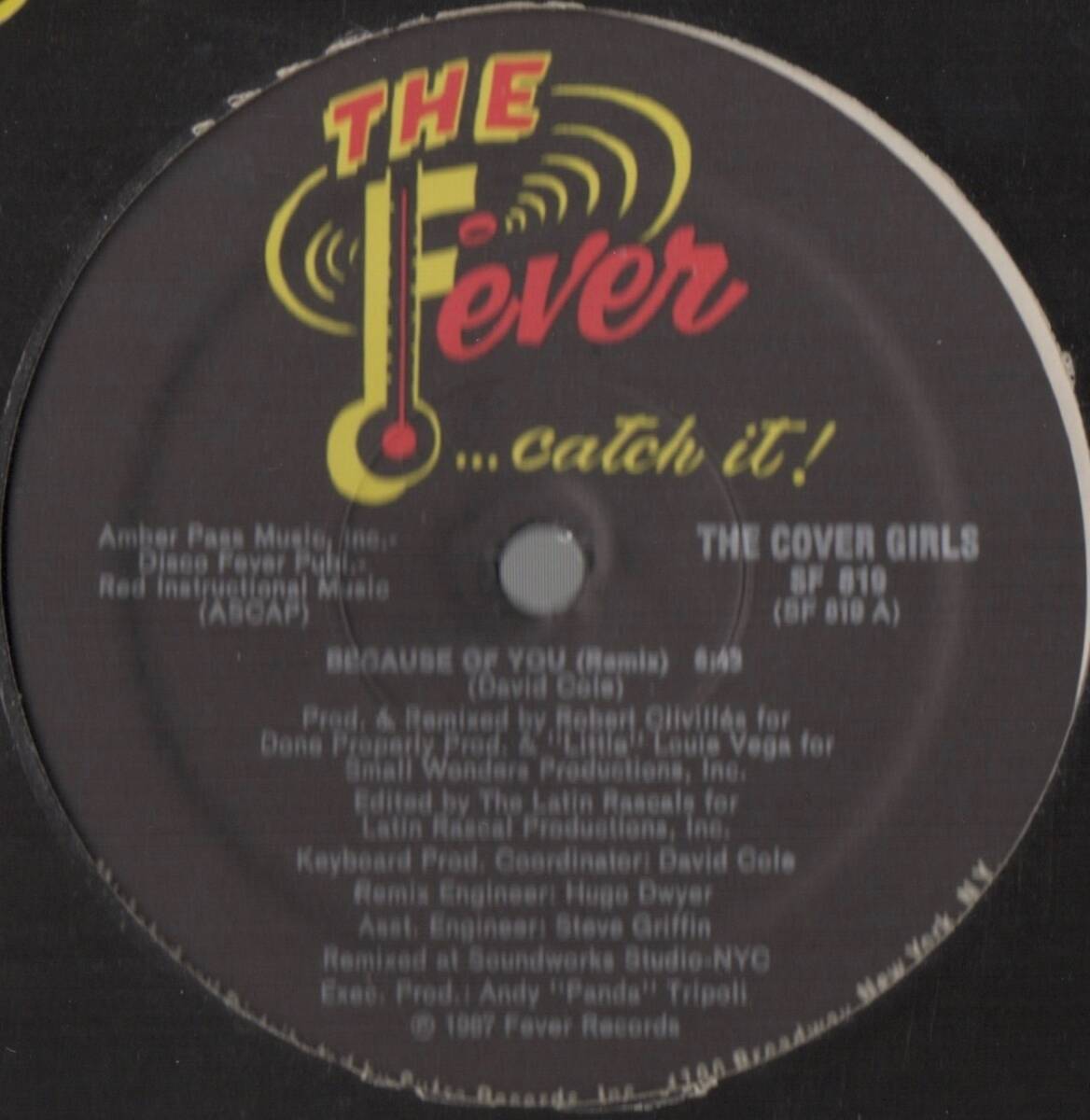 The Cover Girls / Because Of You