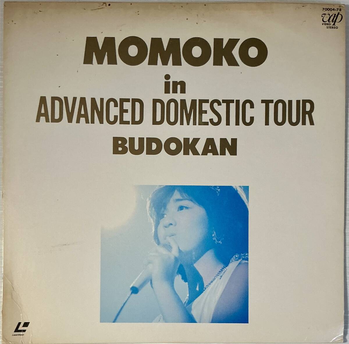☆ 菊池桃子 LD MOMOKO in ADVANCED DOMESTIC TOUR BUDOKAN レーザーディスク