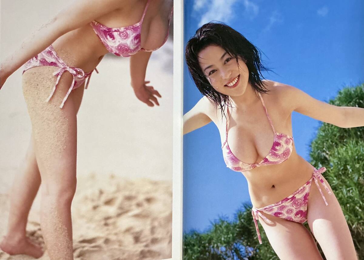 ☆ 黒羽夏奈子 写真集 境界線 美女 巨乳 美尻 グラマー グラマー セクシー 水着 下着 送料230