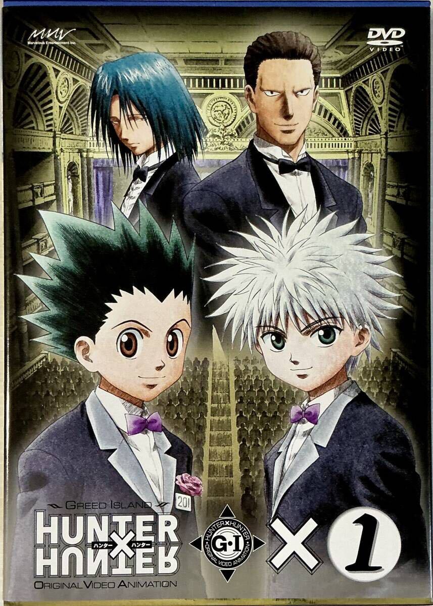 ☆ HANTER×HANTER ハンター×ハンター G・I DVD 全4巻セット BOX付 グリーンアイランド編