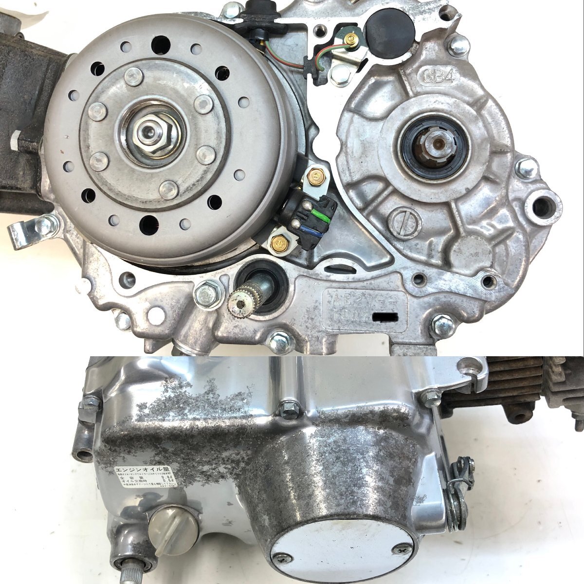 355) ホンダ モンキー 純正 実動 エンジン AB27-1009※※※ 12V 4 355) ホンダ モンキー 純正 実動 エンジン AB27-1009※※※ 12V 4