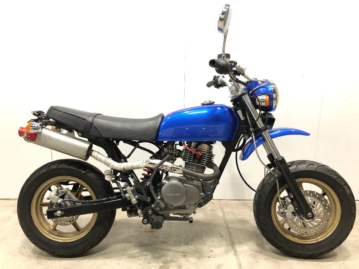 12) ホンダ エイプ 100 タイプD 純正 ホイール セット HC13 12) ホンダ エイプ 100 タイプD 純正 ホイール セット HC13