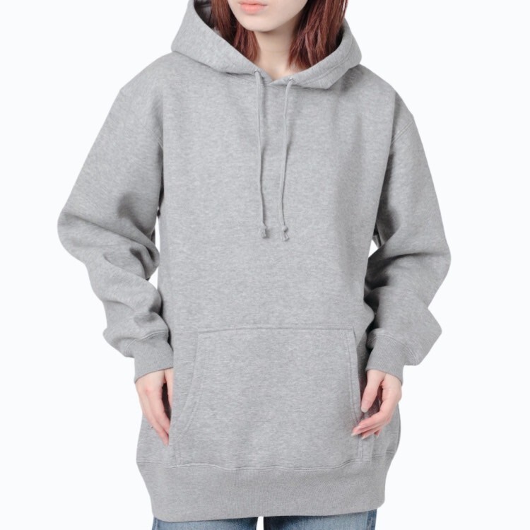 新品 ユナイテッドアスレ 10oz プルオーバー パーカー 裏起毛 黒 グレー XXXLサイズ United Athle 561801_画像4