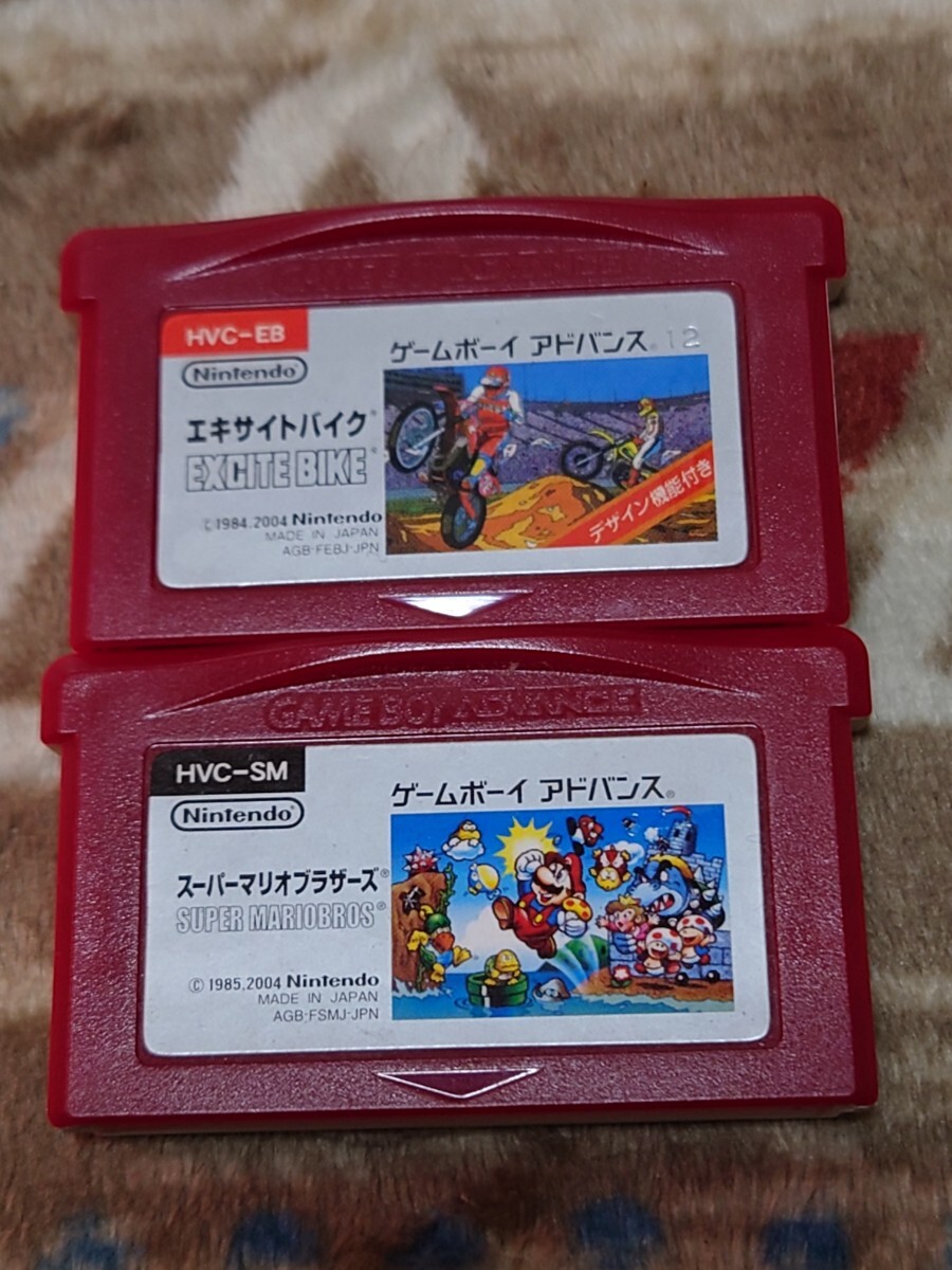 エキサイトバイク スーパーマリオブラザーズ ファミコンミニ