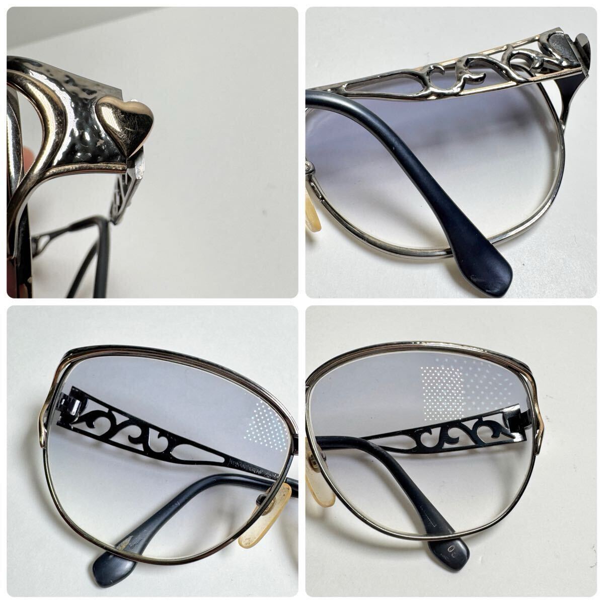 Yves Saint Laurent イヴサンローラン m22 眼鏡 メガネ フレーム 31-4615 YSL 度入り H