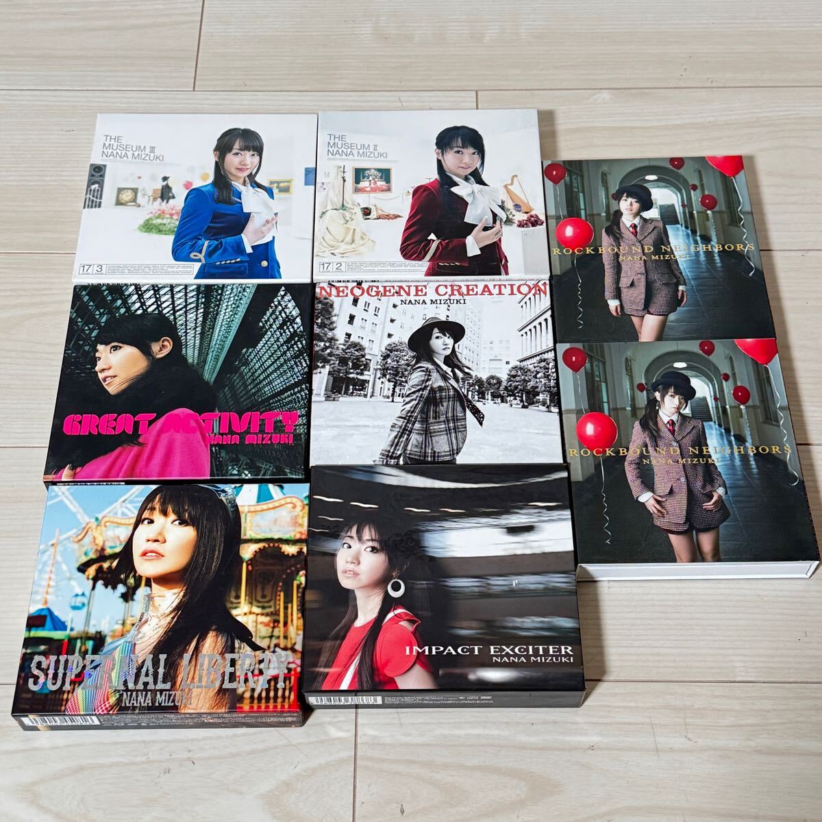 送料無料 水樹奈々 CD DVD ブルーレイ ボックスセット 8点セット まとめて