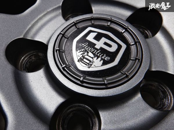 美品 LPAventure LP5 15インチ 7J +15 5穴 PCD100 ホイール 4本 195/65R15 MUDSTAR バリ山 タイヤ付 XV GP/GTフォレスター SJ アウトバック