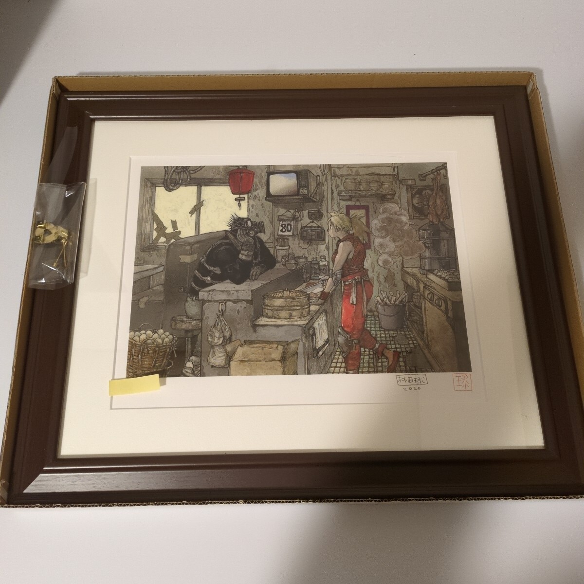 【本日特価】 ドロヘドロ 複製原画 林田球 原画展 サイン入り(コミック その他