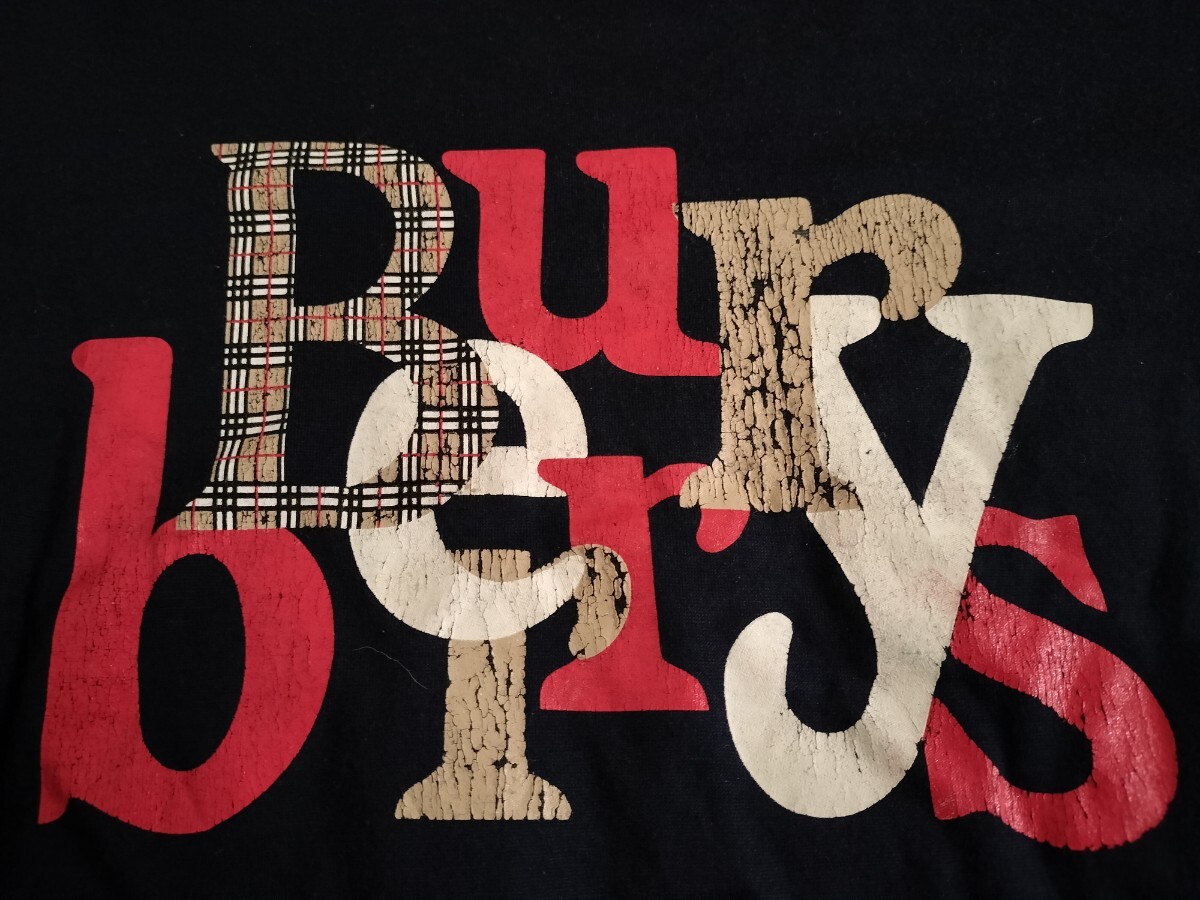 バーバリー Burberrys 半袖 Tシャツ 紺色 M スカーフ セット BURBERRY