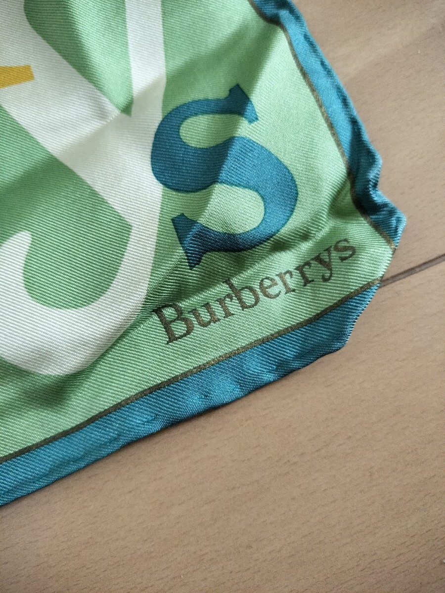 バーバリー Burberrys 半袖 Tシャツ 紺色 M スカーフ セット BURBERRY