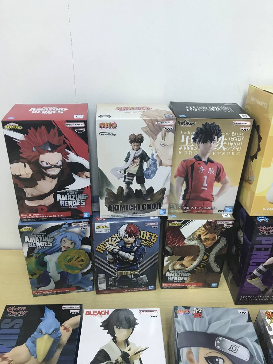 084 T-313/未開封 ジャンプ系 プライズフィギュア まとめ売り 37個セット ナルト 鬼滅の刃など_画像6