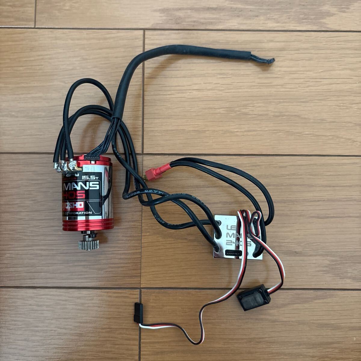 京商 ル・マン 240S ESC & ブラシレスモーター