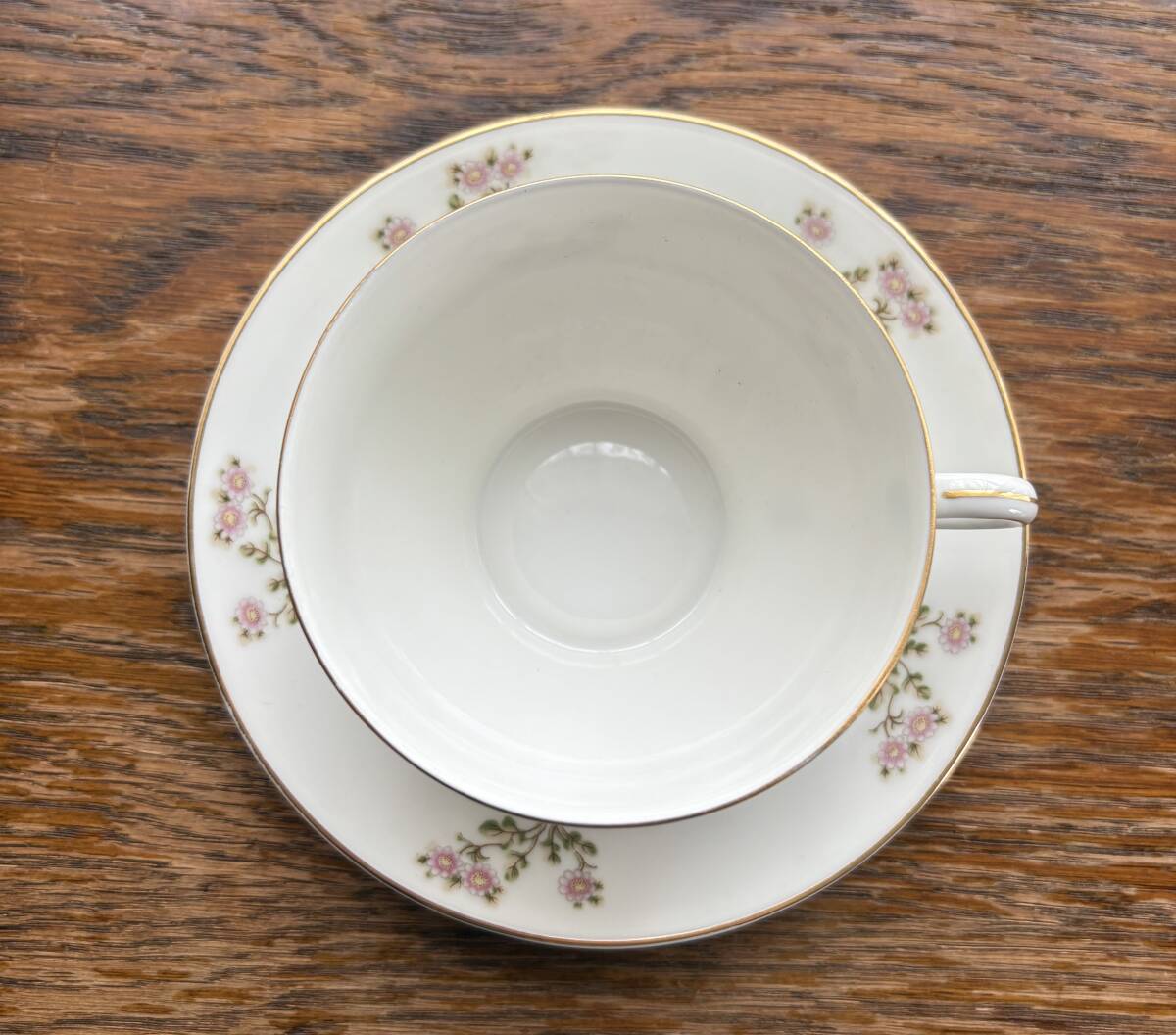 ノリタケ アゼリア印 カップ&ソーサー 1客 1920年頃 ボーン ノリタケ アゼリア印 カップ&ソーサー 1客 1920年頃 ボーン