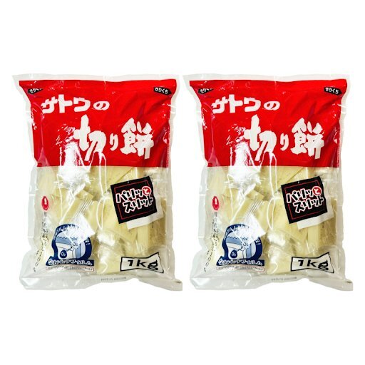 サトウの切り餅 パリッとスリット1kg 2個セット 賞味期限2026年5月