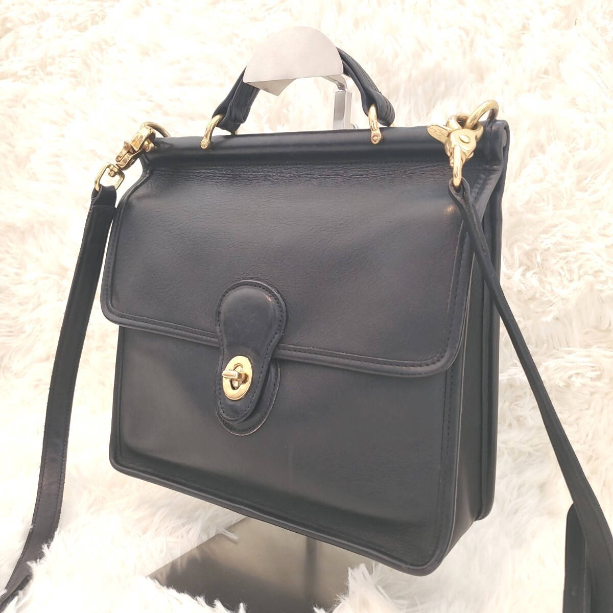 極美品 オールドコーチ OLD COACH 2way ショルダーバッグ レザー 極美品 オールドコーチ OLD COACH 2way ショルダーバッグ レザー