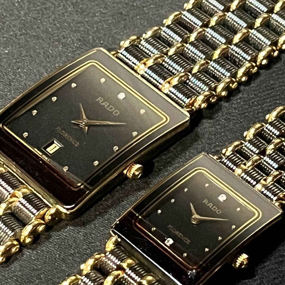 RADO ラドー FLORENCE ペアウォッチ 160.3605.2/153.3606.2 RADO ラドー FLORENCE ペアウォッチ 160.3605.2/153.3606.2