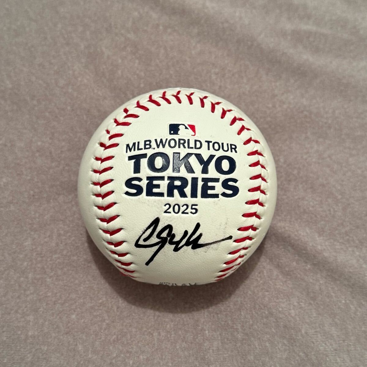 MLB Tokyo series ドジャース カーショウ カーショー 直筆サイン MLB Tokyo series ドジャース カーショウ カーショー 直筆サイン