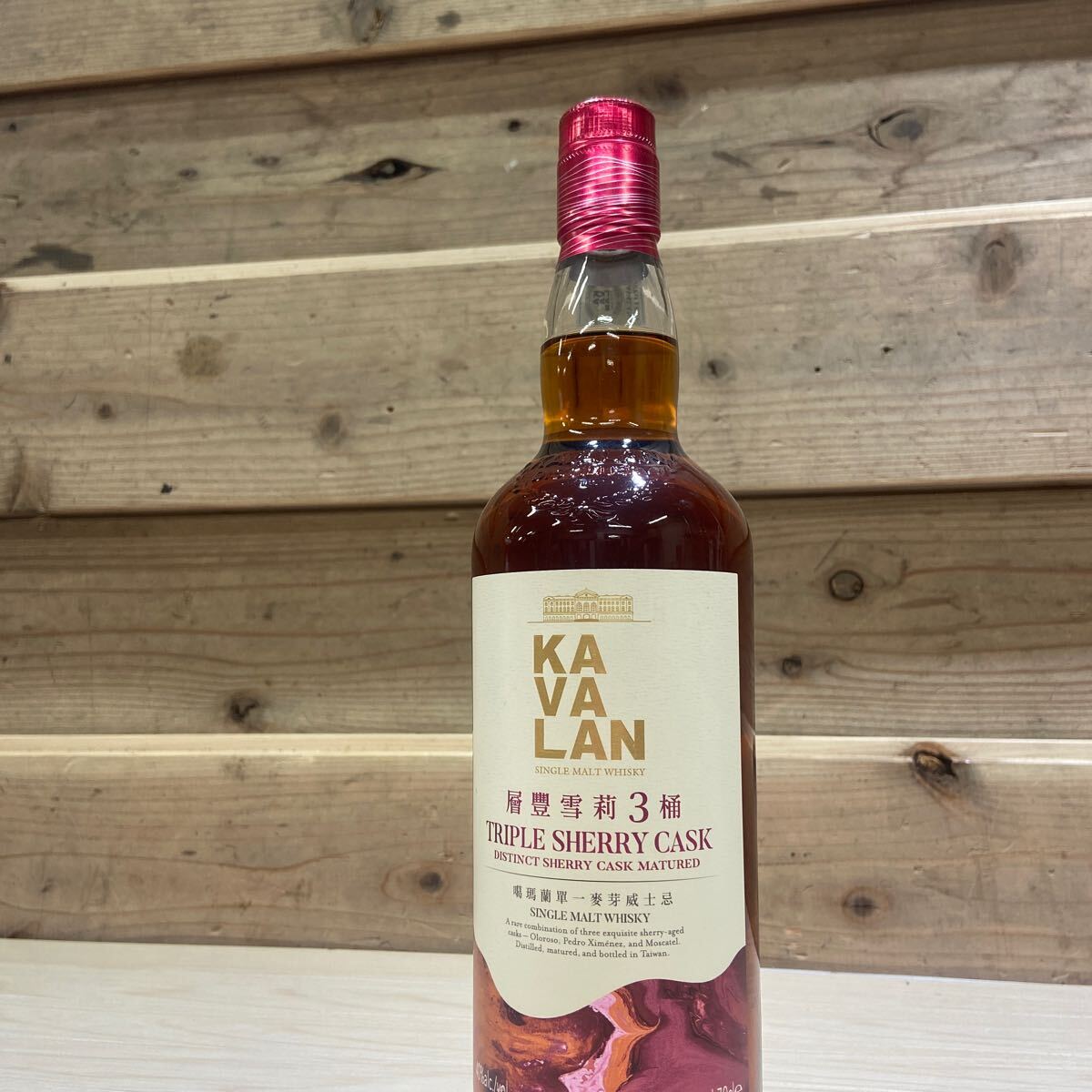 11【未開栓】 KAVALAN カバラン トリプルシェリーカスク シングルモルト 700ml 40% ウイスキー 台湾