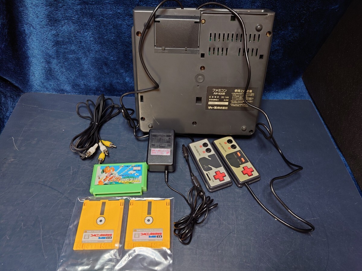シャープ ツインファミコン AN-500B 良品 動作OK 遊べます SHARP