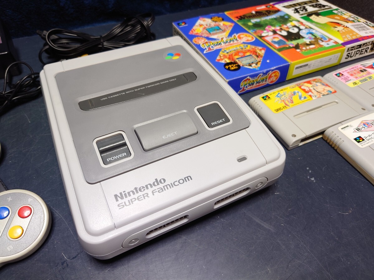 任天堂 スーパーファミコン 中期 本体美品 動作OK コントローラ 任天堂 スーパーファミコン 中期 本体美品 動作OK コントローラ