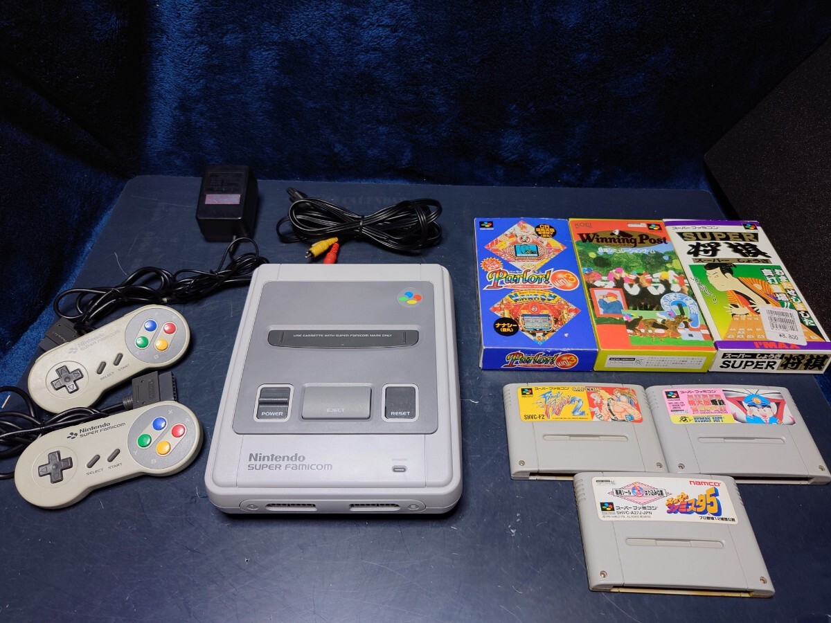 任天堂 スーパーファミコン 中期 本体美品 動作OK コントローラ 任天堂 スーパーファミコン 中期 本体美品 動作OK コントローラ