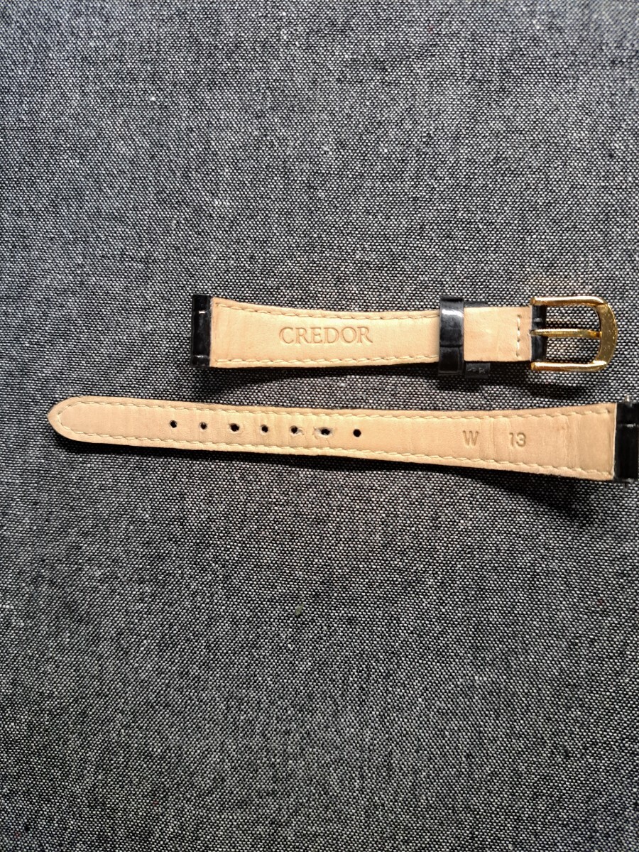 !_SEIKO Seiko Credor женский 1400-0430. использование осуществлен ремень..