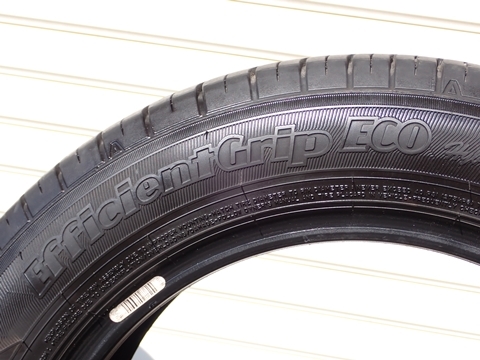 グッドイヤー 185/60R15 中古 タイヤ 4本 エフィシェントグリップ GOODYEAR EfficientGrip ECO EG01 2020年 車検 純正戻し 夏タイヤ_画像2