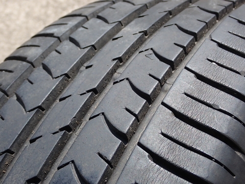 グッドイヤー 185/60R15 中古 タイヤ 4本 エフィシェントグリップ GOODYEAR EfficientGrip ECO EG01 2020年 車検 純正戻し 夏タイヤ_画像6