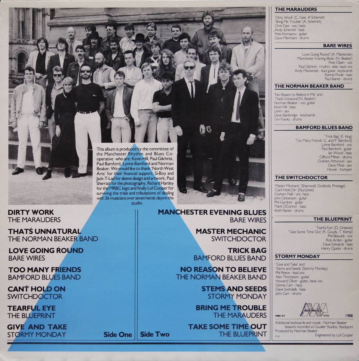 BLUES LP:UP JUMPED THE BLUES|V.A.(Manchester Rhythm & Blues)