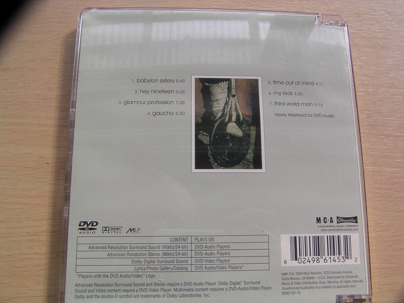 * снят с производства! ценный товар!s чай Lee * Dan | гаучо зарубежная запись DVD-AUDIO б/у товар *CD4 листов до клик post 185 иен 