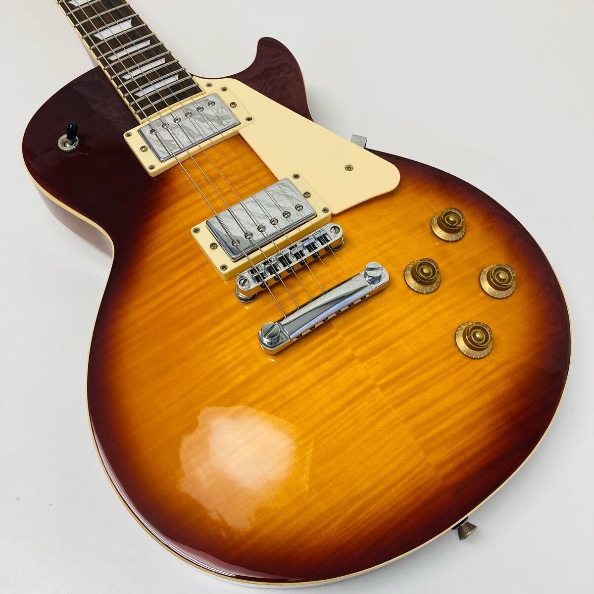 美品 Blitz by AriaPro ブリッツ Leopard サンバースト(Blitz 美品 Blitz by AriaPro ブリッツ Leopard サンバースト(Blitz