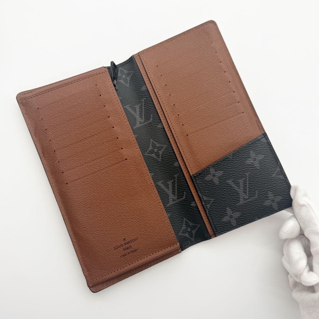 【極美品・新型IC】ルイヴィトン モノグラム エクリプス ポルトフォイユブラザ 極美品】ルイヴィトン モノグラム エクリプス ポルトフォイユ・ブラザ