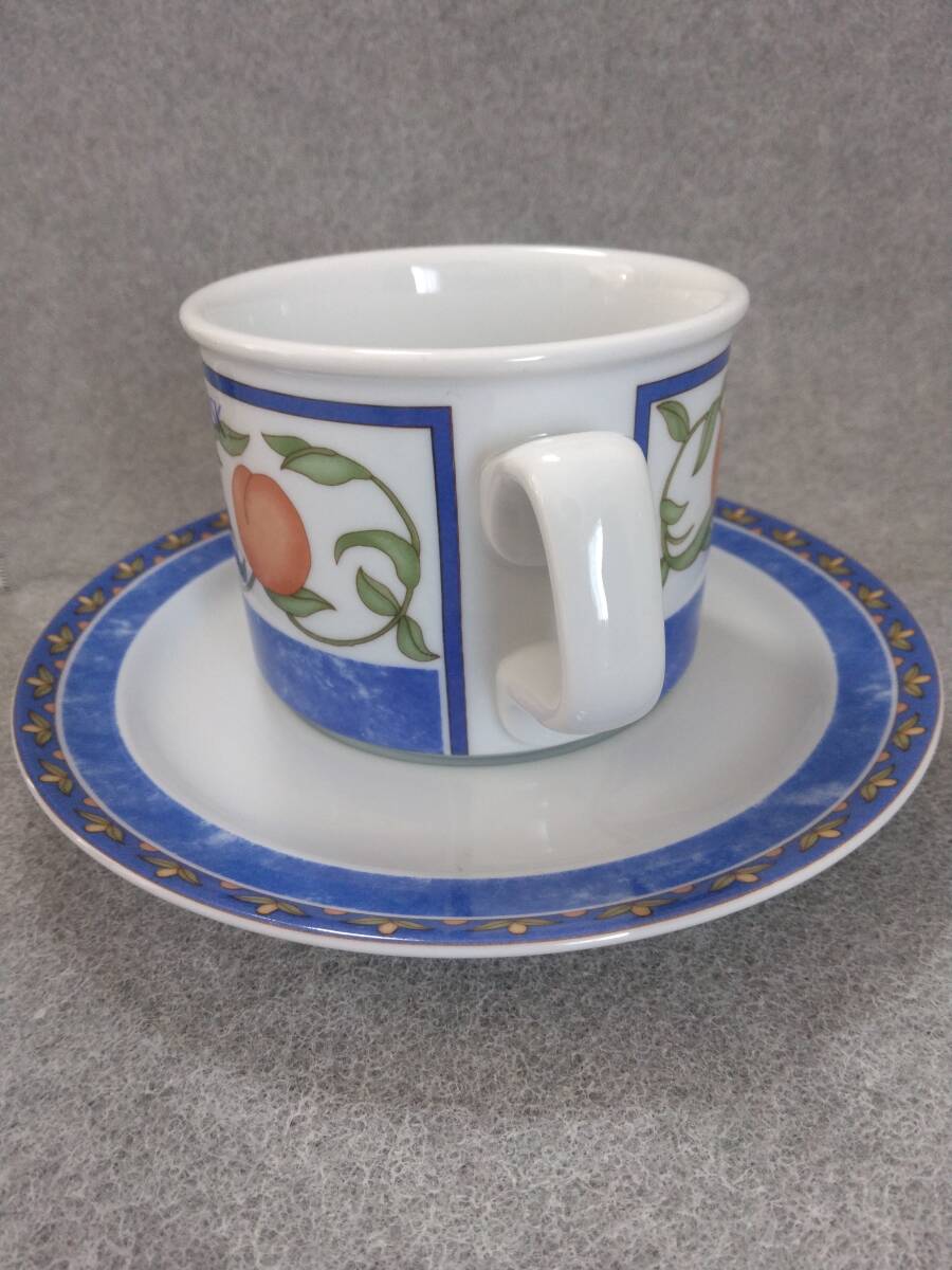 カップ＆ソーサー　DANSK　果実柄　珈琲紅茶_画像7