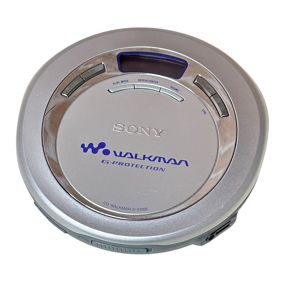 SONY ソニー CDウォークマン D-E666 シルバー ポータブルCD SONY ソニー CDウォークマン D-E666 シルバー ポータブルCD
