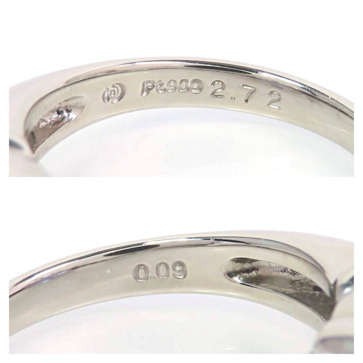 TASAKI タサキ Pt900 タンザナイト2.72c' ダイヤモンド0.09ct TASAKI タサキ Pt900 タンザナイト2.72c' ダイヤモンド0.09ct