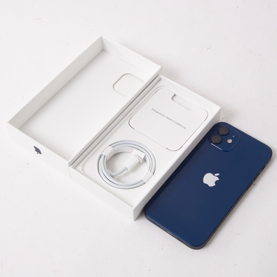 1円〜】iPhone12 パシフィックブルー 128GB バッテリー最大容量 1円〜】iPhone12 パシフィックブルー 128GB バッテリー最大容量