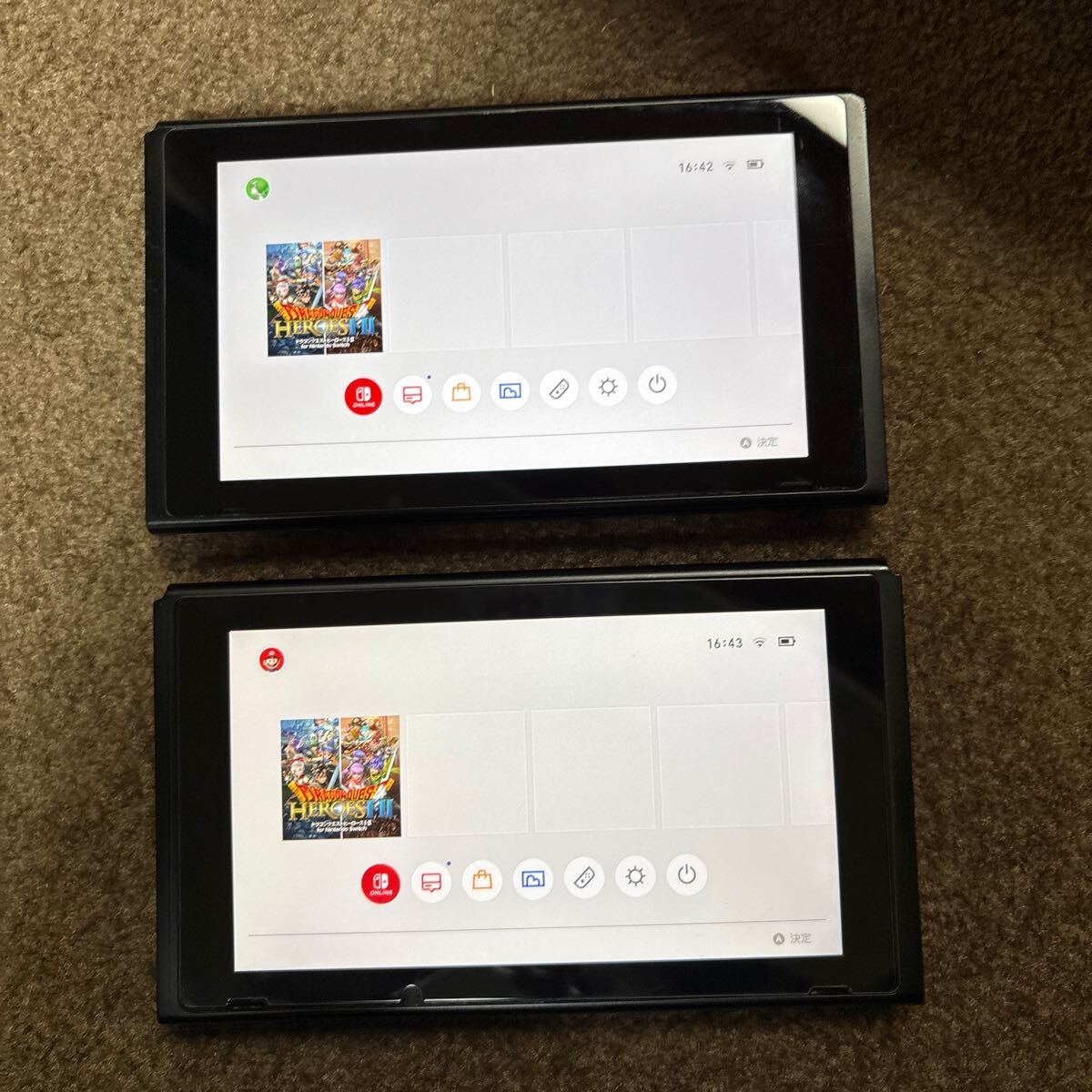 任天堂スイッチ本体のみ 2台セット。ジャンク扱い 任天堂 任天堂スイッチ本体のみ 2台セット。ジャンク扱い 任天堂