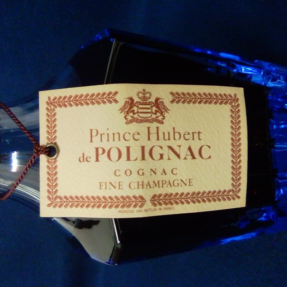 未開栓 Prince Hubert de Polignac クリスタルボトル プリンス 未開栓 Prince Hubert de Polignac クリスタルボトル プリンス