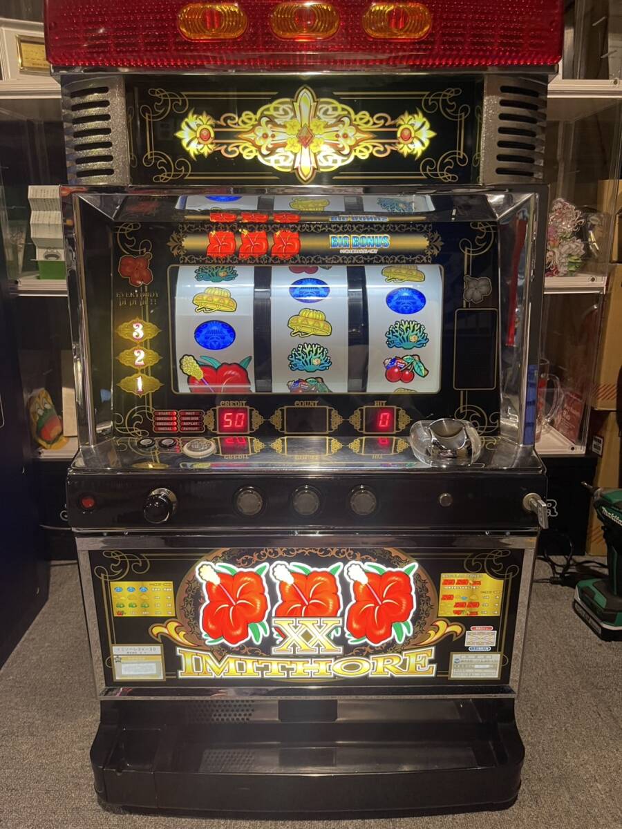 5号機☆エマ☆イミソーレ2R☆コイン不要機付き(パチスロ実機 5号機☆エマ☆イミソーレ2R☆コイン不要機付き(パチスロ実機