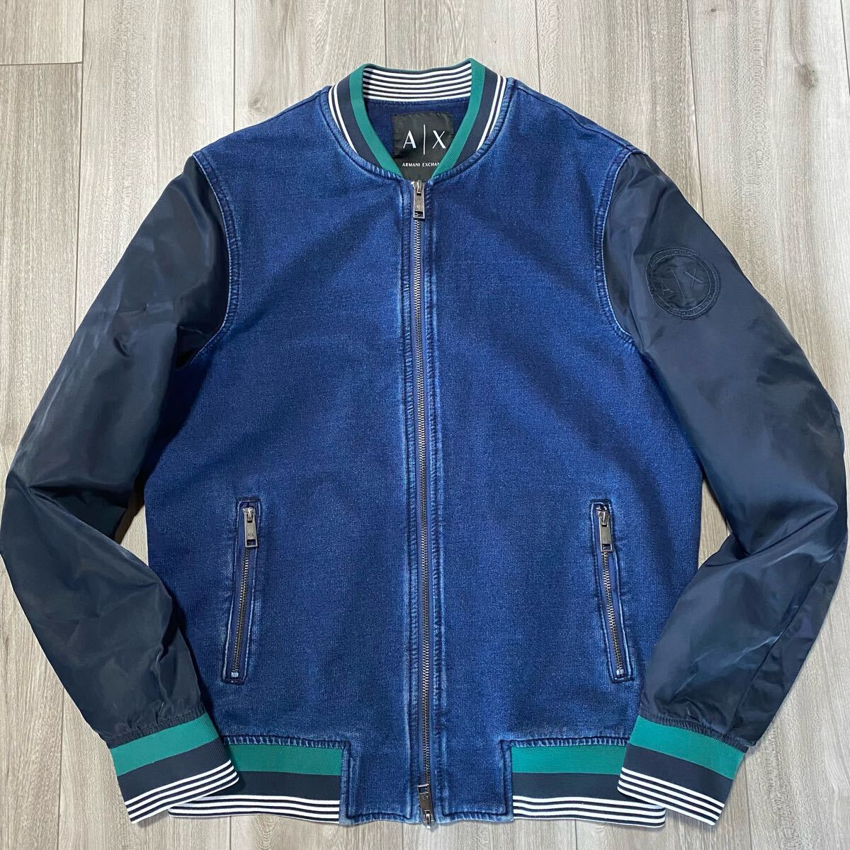 極美品 175/Lサイズ『ARMANI EXCHANGE アルマーニ』ブルゾン 極美品 175/Lサイズ『ARMANI EXCHANGE アルマーニ』ブルゾン