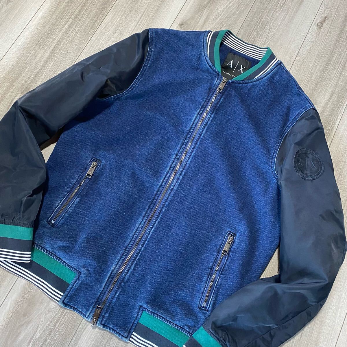 極美品 175/Lサイズ『ARMANI EXCHANGE アルマーニ』ブルゾン 極美品 175/Lサイズ『ARMANI EXCHANGE アルマーニ』ブルゾン