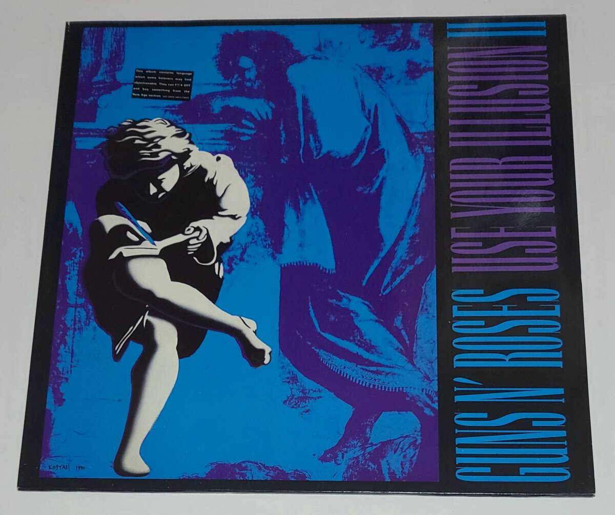 ◆ガンズ&ローゼズ◆use your illusion Ⅰ&Ⅱ◆2枚セット◆GEFFEN◆GEF-24415◆GEF-24420◆アクセルローズ◆you could be mine