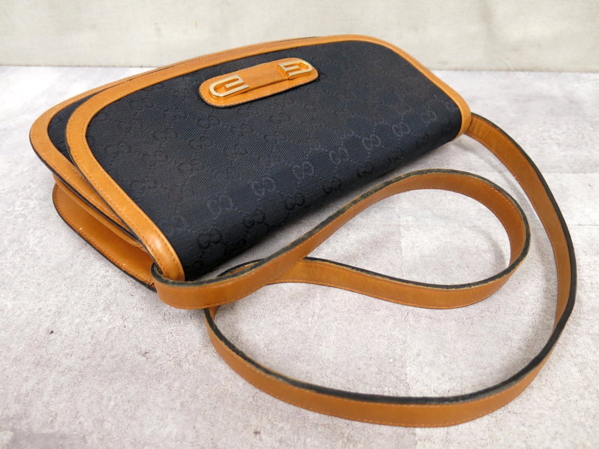 ○超美品○GUCCI オールド グッチ○フラップ○GGキャンバス ○超美品○GUCCI オールド グッチ○フラップ○GGキャンバス
