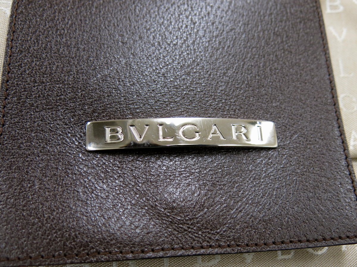◇美品◇BVLGARI ブルガリ◇ロゴマニア◇キャンバス カーフ ◇美品◇BVLGARI ブルガリ◇ロゴマニア◇キャンバス カーフ