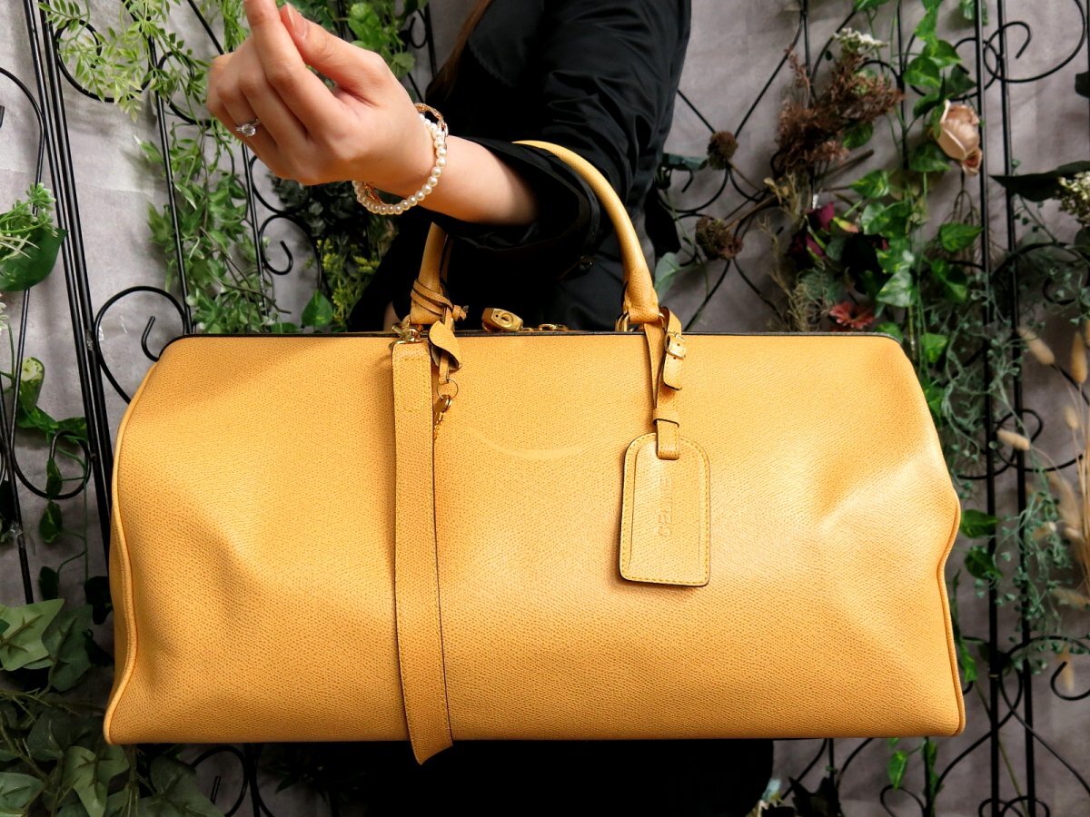 ○超美品○CELINE セリーヌ○カーフ レザー 本革○2way ボストン ○超美品○CELINE セリーヌ○カーフ レザー 本革○2way ボストン