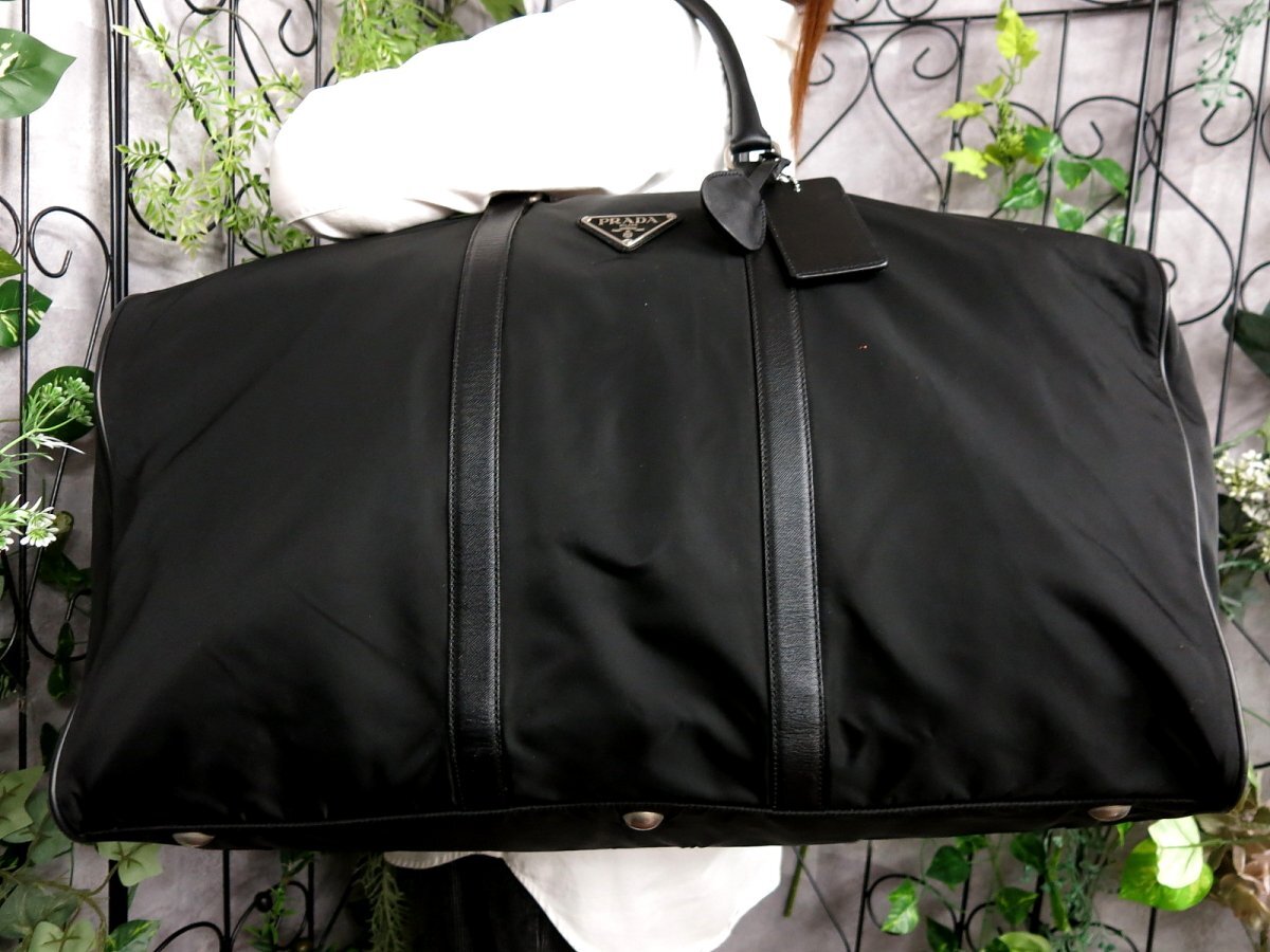 超美品○PRADA プラダ○三角ロゴプレート○ポコノ ナイロン 超美品○PRADA プラダ○三角ロゴプレート○ポコノ ナイロン